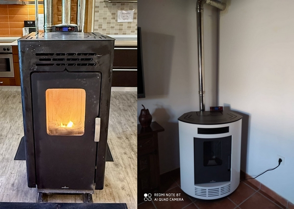 Estufas de leña y de pellet