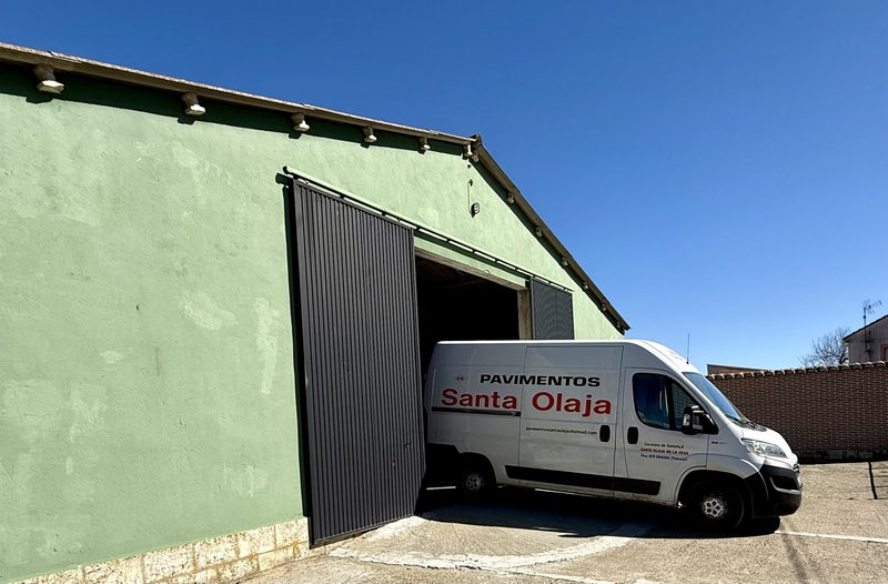 vehiculo pavimentos santa olaja